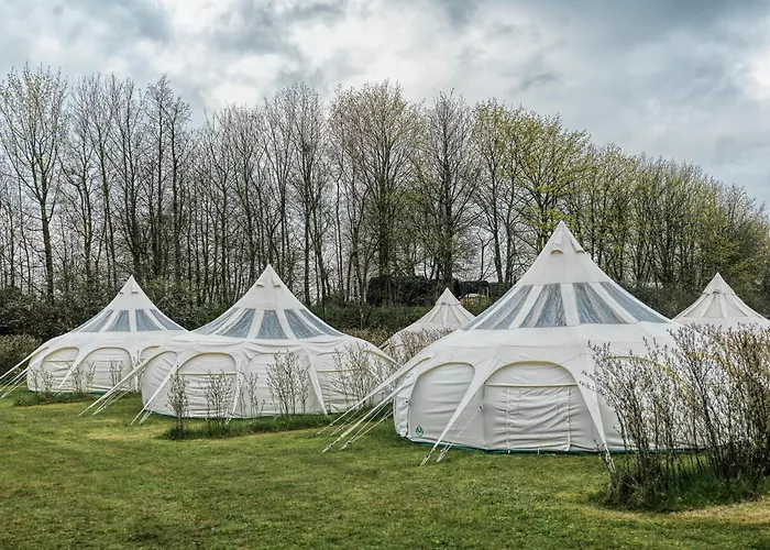 Bramslev Bakker Naturhotel Кемпинг Хобро