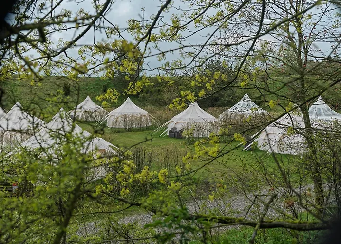 Кемпинг Bramslev Bakker Naturhotel Хобро