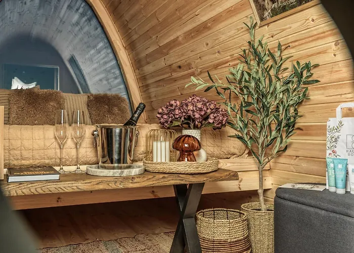 Кемпинг Bramslev Bakker Naturhotel Хобро